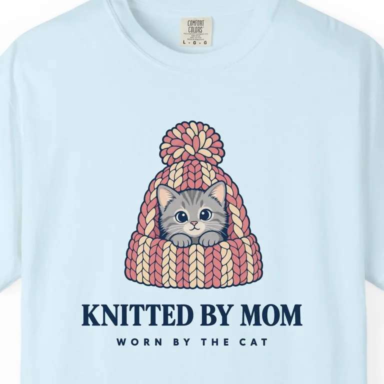 Knitted by Mom Tee